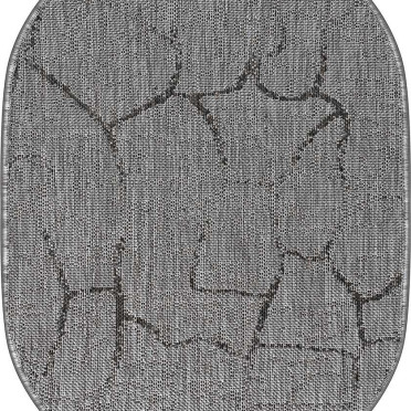Ковер белорусский SZ5214A2O-32 циновка (Полипропилен, серый)