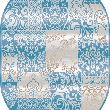 КОВРЫ ДИЗАЙН 20138 ЦВЕТ 25026 овал Премиум