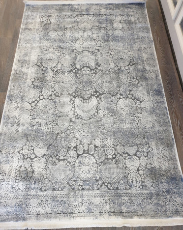 Ковер турецкий DS44F Antik (Акрил, серый, разноцветный)