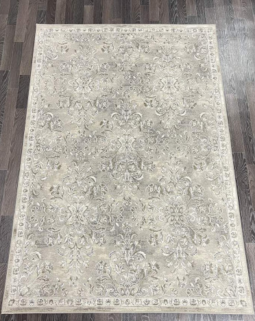 Ковер бельгийский 690206555 Fresco Palazzo (PP Heatset Высокоплотный, серый)