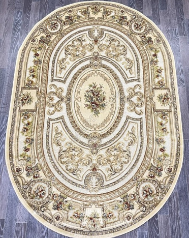 Ковер бельгийский 38028-6262-60 Genova (Вискоза, кремовый)