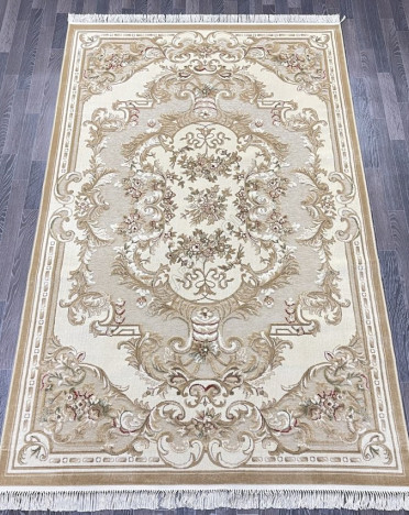 Ковер бельгийский 5066498550 KUNDUZ (Вискоза, кремовый)