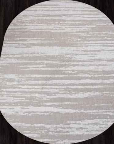 Ковер российский S143 KAIR (Полипропилен, бежевый) овальный