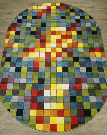 Ковры дизайн 20719 цвет 22088 Фэнси овал