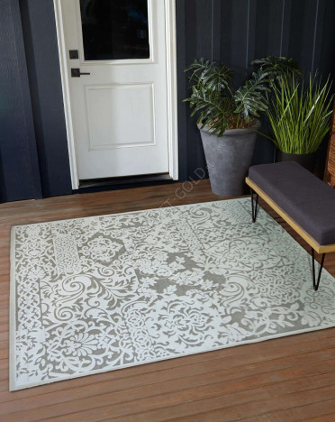 Ковер бельгийский 38009-6565-90 Genova (Вискоза, кремовый)