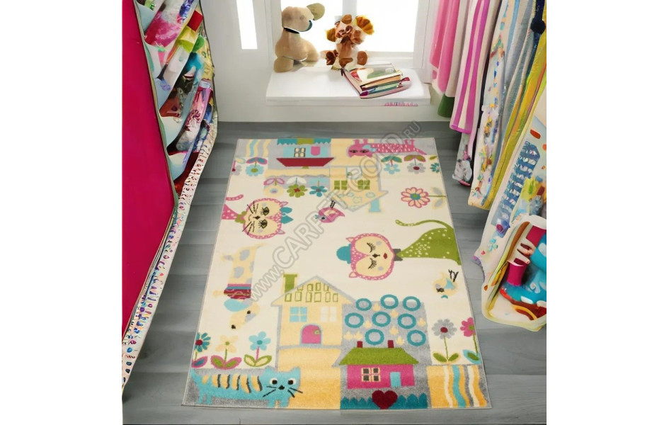 Детский коврик Agnella Funky Top Aki grey