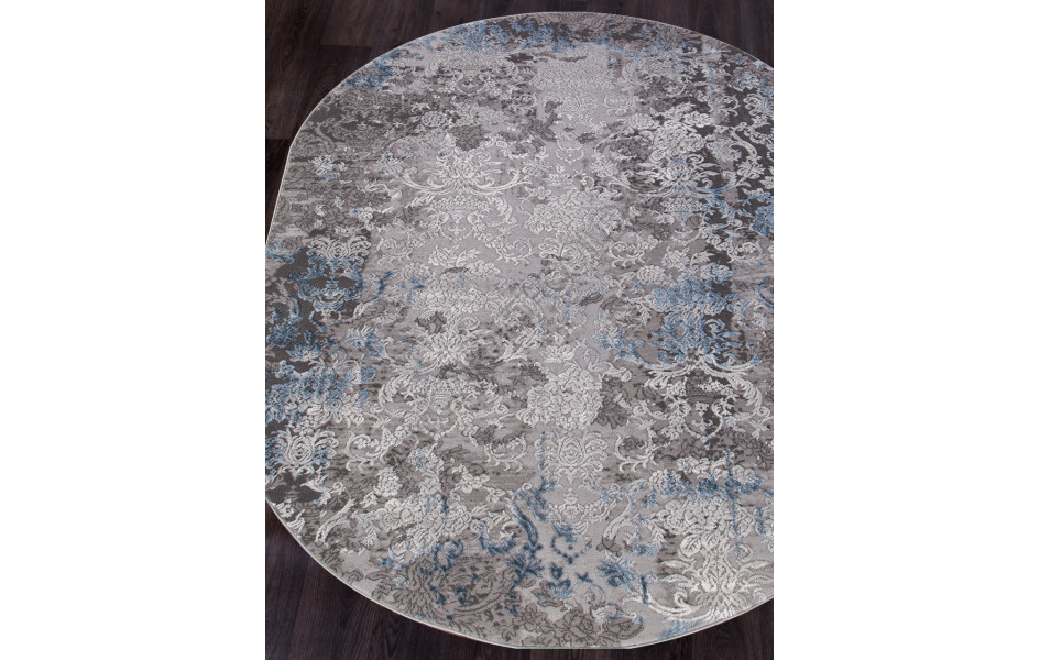 Ковер ARMINA 03852A - BLUE / BLUE Oval