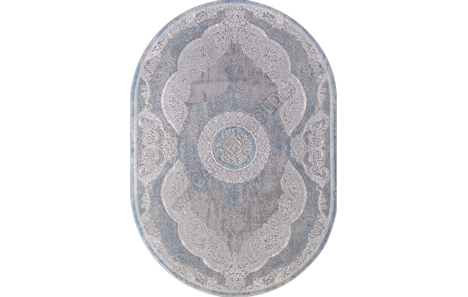 Ковер ARMINA 03880A - BLUE BLUE - Овал