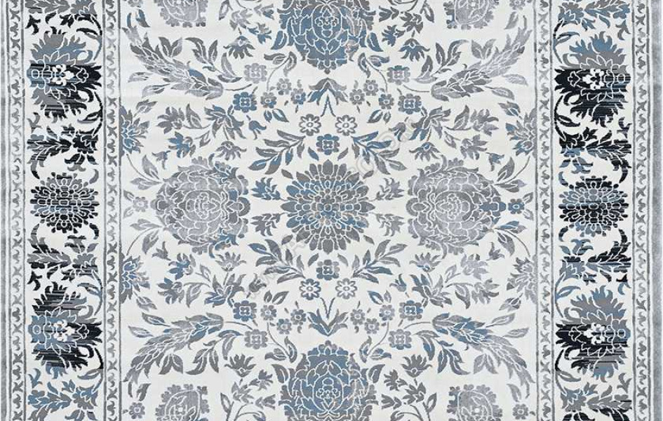 Ковер 50005A STAN BLUE CKM / L.GREY Kremlin