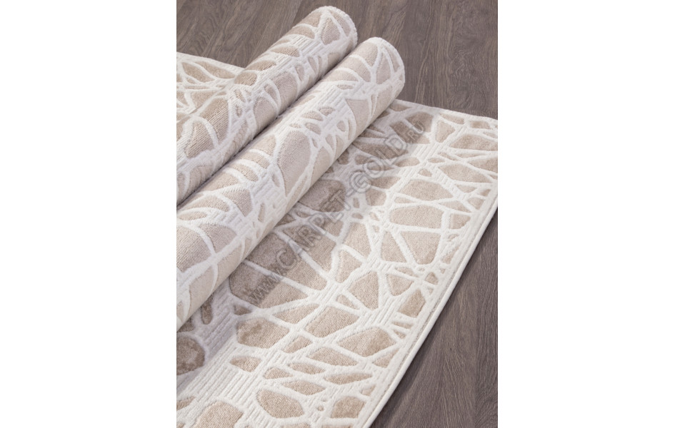 Российский ковер D967 - BEIGE - Прямоугольник - коллекция MIRANDA