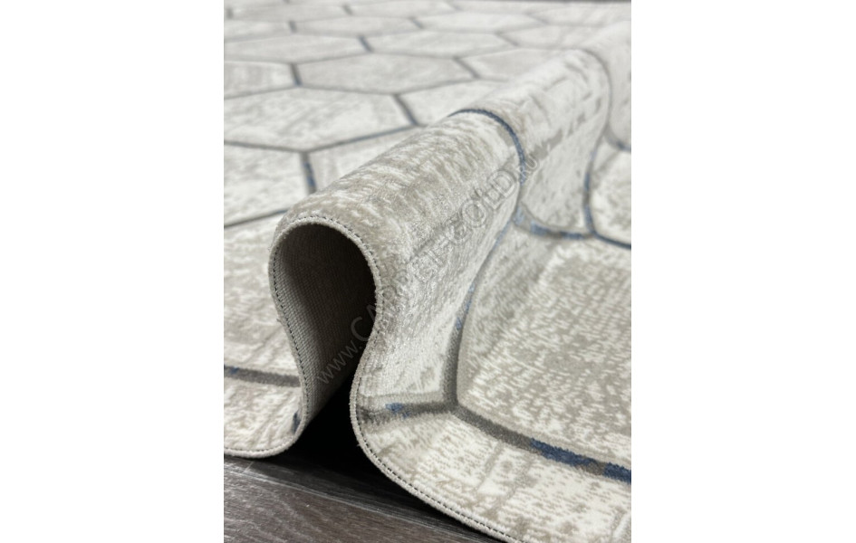 Ковер Gordion 16128_1 овал в скандинавском стиле