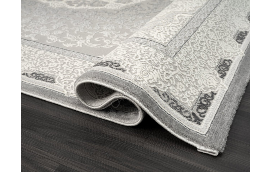 Ковер GL038G - GREY / GREY - Прямоугольник - коллекция NENSI
