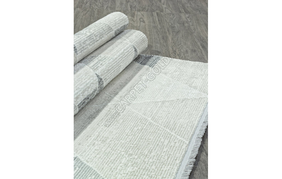 Ковер 26224C - CREAM / GREY - Прямоугольник - коллекция RUBI