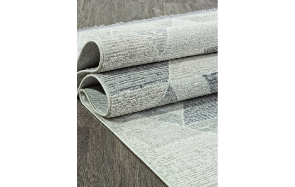 Ковер 26224C - CREAM / GREY - Прямоугольник - коллекция RUBI