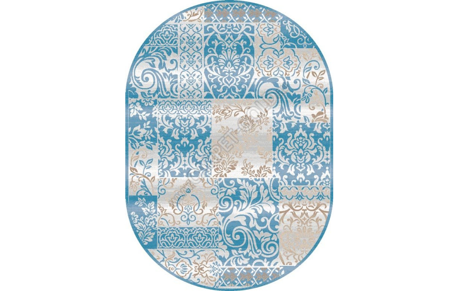 КОВРЫ ДИЗАЙН 20138 ЦВЕТ 25026 овал Премиум