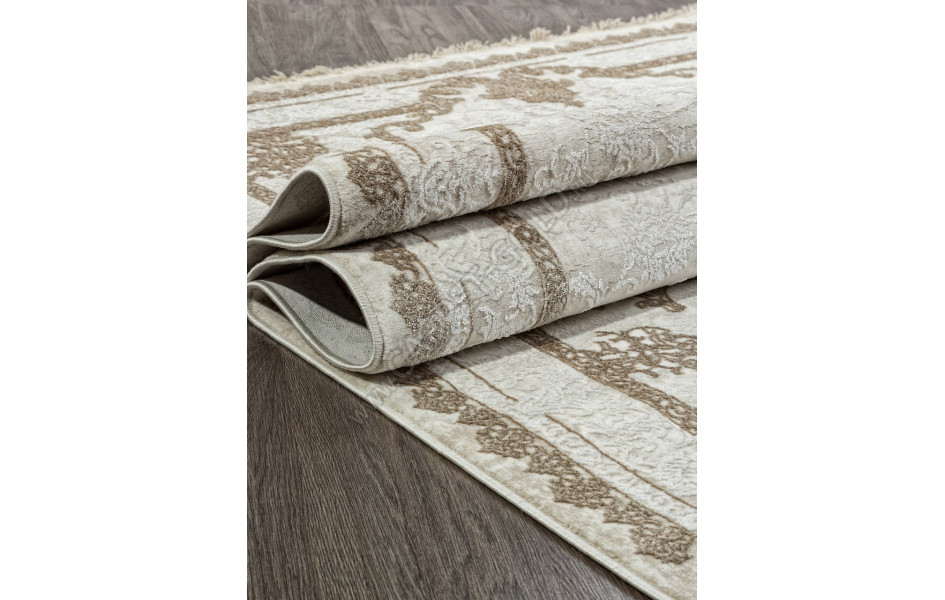 Ковер 30231B - BEIGE / L.GREY - Прямоугольник - коллекция SANDALI