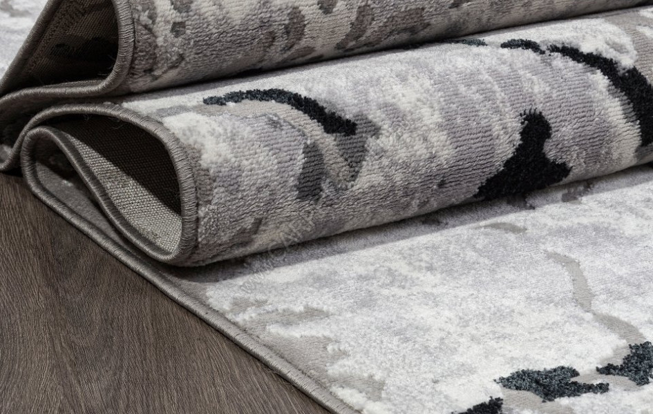 Ковер F289 - DARK GRAY - Прямоугольник - коллекция PALERMO