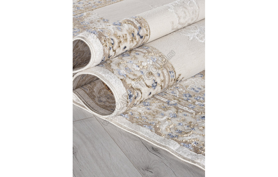 Ковер 27236A - CREAM / NAVY - Прямоугольник - коллекция MOSSO