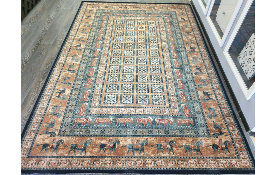 Шерстяной ковер коллекции «KASHQAI» 4301-500 из Бельгии