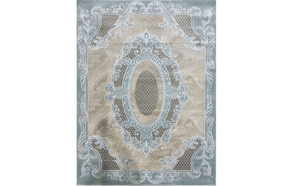 Турецкий ковер Istinia 2967A B.BEIGE/B.BLUE